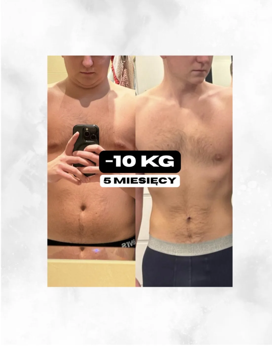 Przemiana Michała -10 kg. 5 miesięcy. I coś więcej niż zmiana sylwetki.