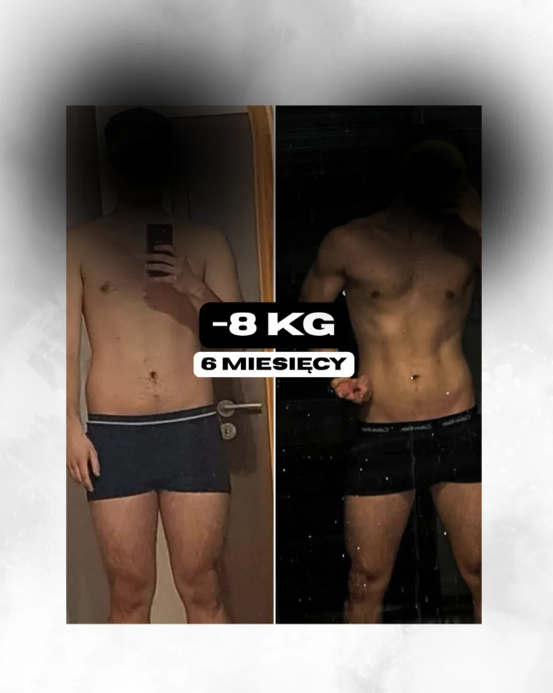 Przemiana Kacpra -8 kg. 6 miesięcy. Szybszy biegacz. Lepsze ciało.
