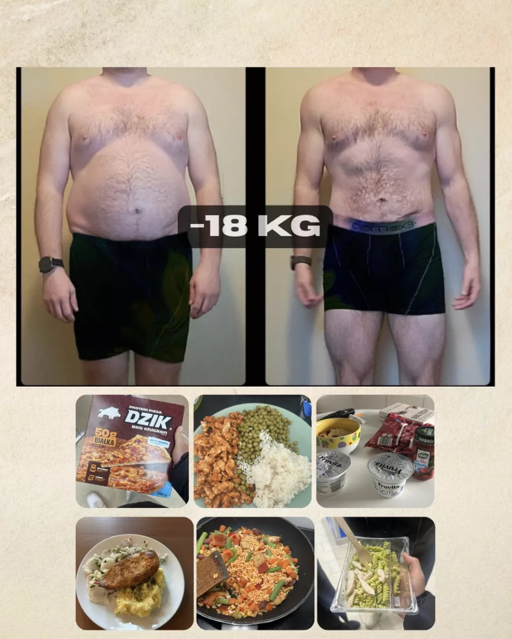 Janek: -18 kg za kierownicą